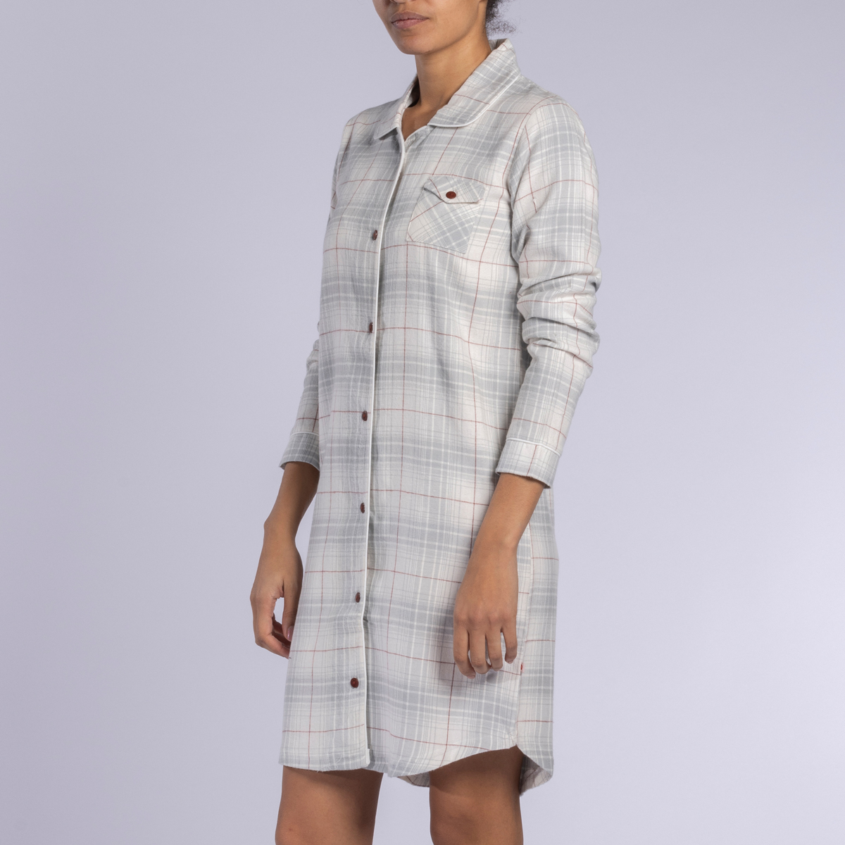 Chemise de nuit femme PAUSE carreaux