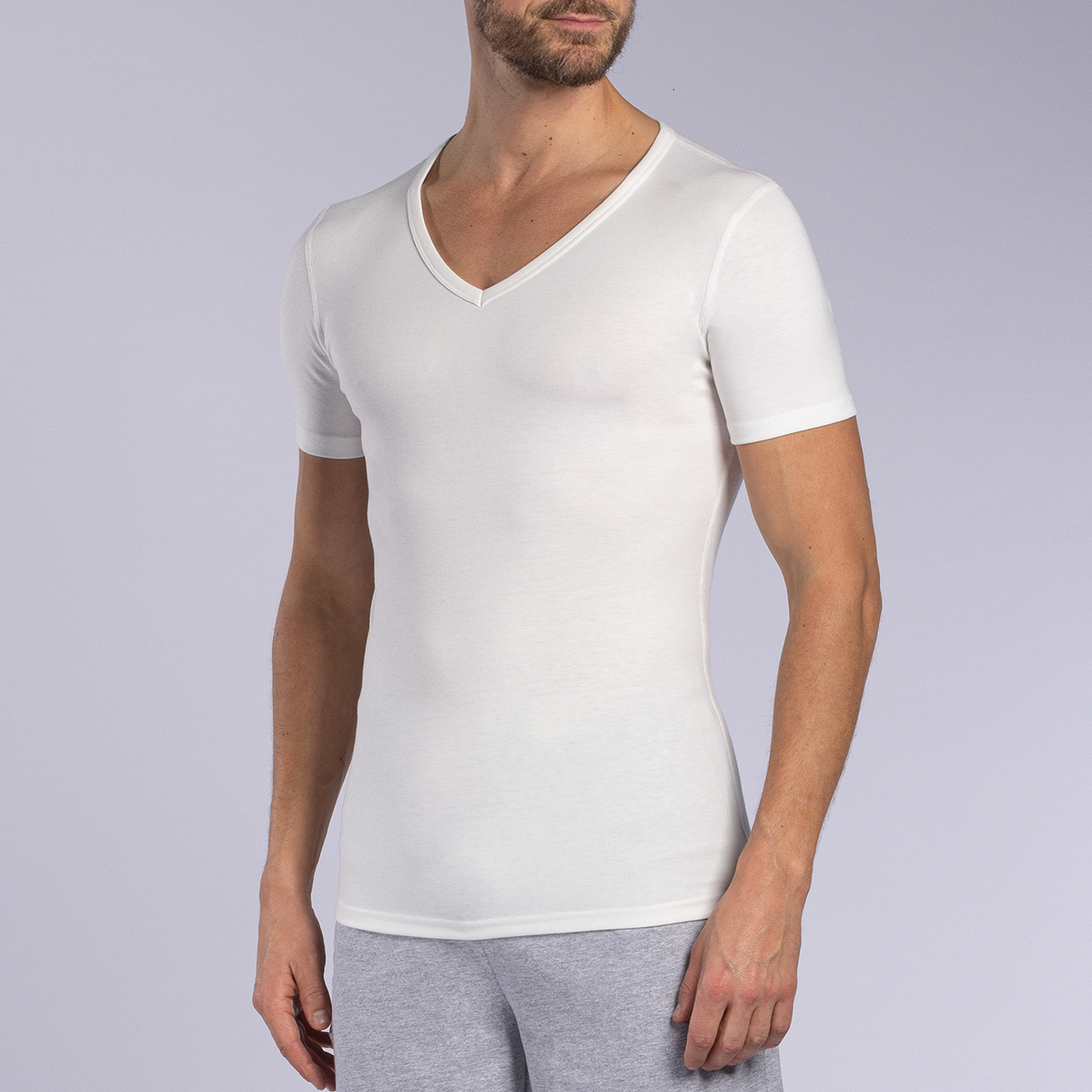Acheter Tee-shirt thermique homme Blanc ? Bon et bon marché